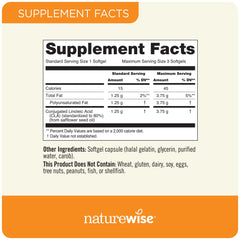 NatureWise CLA 1250 in workout setting suggesting fitness support