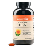 NatureWise CLA 1300 bottle front highlights premium non-stimulating support for weight and fitness