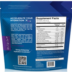 NatureWorks HydroMATE grape packets in packaging highlight travel-friendly hydration.