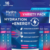 NatureWorks HydroMATE Watermelon packets for fast hydration with refreshing flavor.