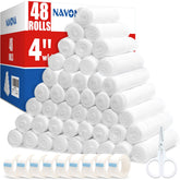 Navona 48-pack gauze rolls, 4in x 4.1yds, for reliable dressings