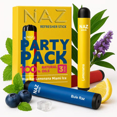 Naz menthol diffuser pen for on-the-go refreshing sensation and easy breathing.