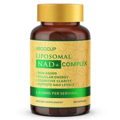 NBOOCUP NAD Supplement bottle for daily vitality and NAD support.