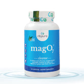nbpure MagO7 bottle label highlighting detox support and clean design