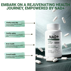 Ncduyde NAD+ bottle pouring, ready for your daily routine.