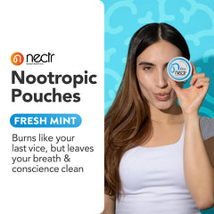 Nectr Energy pucks with 16 pouches per puck for easy dosing