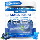 Nedtol magnesium glycinate gummies bottle-front for daily magnesium support