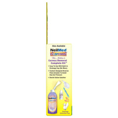 NeilMed Waxout ear cleaners illustrating exfoliation around the outer ear canal.