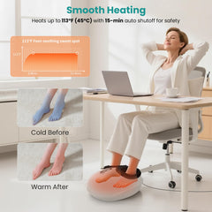 Nekteck Foot Massager air compression panel boosting circulation