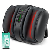 Nekteck foot massager with heat provides soothing warmth for tired feet and circulation.