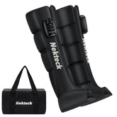 Nekteck leg compression massager boot on for targeted circulation support