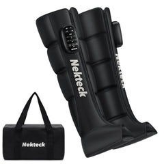 Nekteck leg compression massager boot on for targeted circulation support