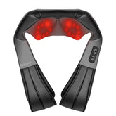 Nekteck Shiatsu Neck Massager front view shows deep kneading for neck relief