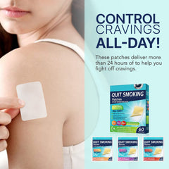 NenMaoKeNu packaging box displaying the 60-count quit patch kit.