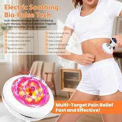 NENRENT anti cellulite massager on arm demonstrating firming possibilities
