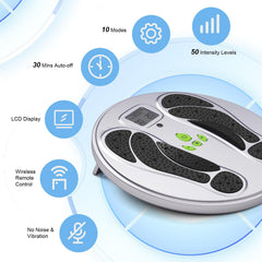 NENRENT EMS foot massager with remote control for easy operation