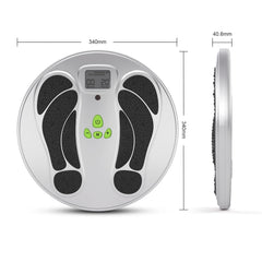 NENRENT EMS foot massager in action delivering gentle muscle relief