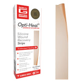 Neo-G Opti-Heal scar strip on surgical scar for subtle camouflage