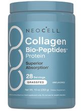 NeoCell Collagen Bio-Peptides powder in a canister for daily beauty support.