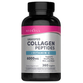 NeoCell collagen pills bottle promoting skin, hair, and nails support.
