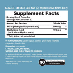 NeoCell two-capsule daily dose pictured for convenient daily use.
