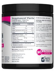 NeoCell Super Collagen Plus scoop dissolving into a smoothie for easy daily use.