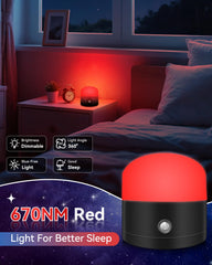 Neporal Redix remote control used for dimming in bedtime routines