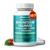 NESSARIT Magnesium Taurate Complex bottle with 180 capsules for daily balance