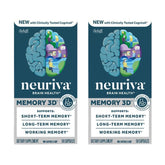 NEURIVA Memory 3D bottle front for daily memory support