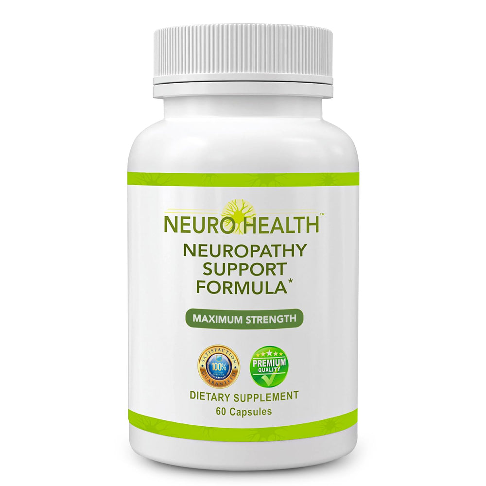 Neuro Health Nerve Support bottle with capsules for daily nerve comfort