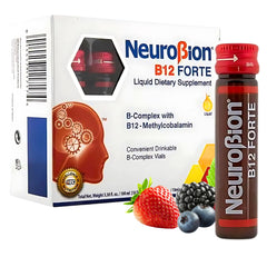 Neurobion B12 Forte bottle liquid 10 ml for convenient daily vitamin intake.