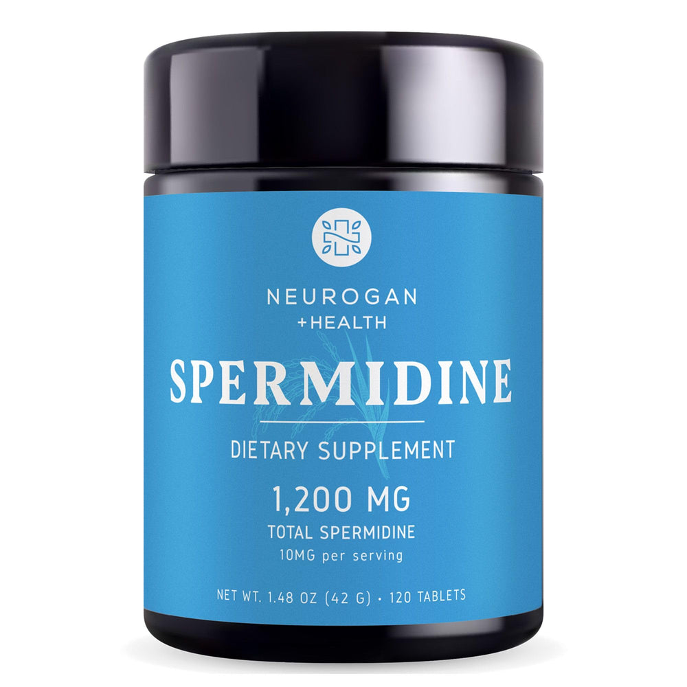 Neurogan Spermidine bottle demonstrates cellular support and daily use