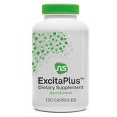 NeuroScience ExcitaPlus bottle front for daily energy and stress support