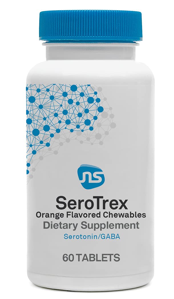 NeuroScience SeroTrex orange chewable close-up for calm support