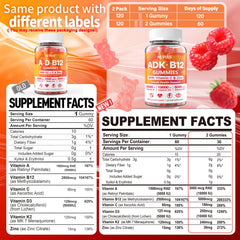 NEVISS ADK+B12 bottle front view highlighting vegan D3 and K2.