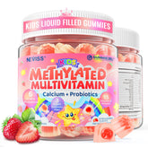NEVISS Kids Multivitamin Gummies bottle shown for convenient daily nutrition support.