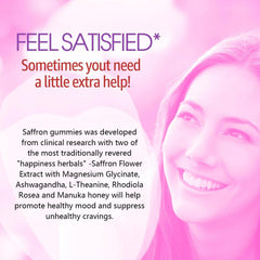 NEVISS saffron gummies texture and honey finish for enjoyable daily wellness