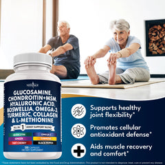 New Age collagen hyaluronic acid tablets for mobility.