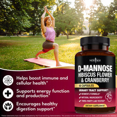 NEW AGE Cranberry Hibiscus Dandelion extracts show natural urinary care blend