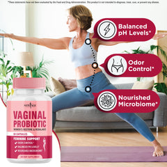 New Age Vaginal Probiotics cranberry extract emphasizes antioxidant content.