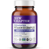 New Chapter Vitamin B Complex bottle showing 60 capsules for daily energy support
