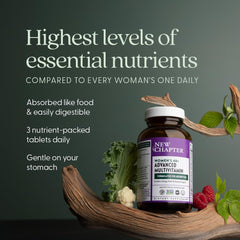 Organic ingredient blend from New Chapter 40+ multivitamin supporting gentle digestion