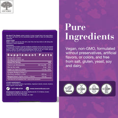 New Nordic vitamins A and E eye health label highlights essential nutrients.