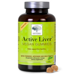 NEW NORDIC Active Liver Gummies bottle front view for daily liver support