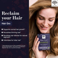 New Nordic Hair GRO box packaging highlights three-month supply.
