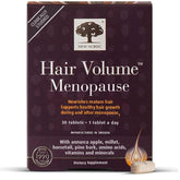 New Nordic Hair Volume Menopause bottle with easy daily capsules for mature hair support.