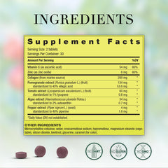 Tablets held to emphasize compact, portable daily supplement from NEW NORDIC