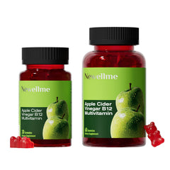 NEWELLME ACV Gummies with The Mother apple-fruit flavor for daily digestive comfort