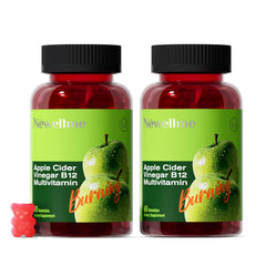 NEWELLME Sugar-Free ACV Gummies bottle front with tasty, sugar-free wellness.