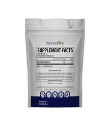 Newtrivy micronized creatine scoop blends easily for smooth mixing.